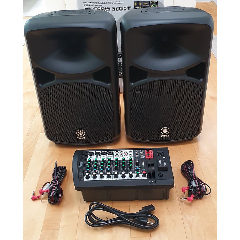 Yamaha StagePas 600BT Portable PA Speaker with Bluetooth Shopee Philippines