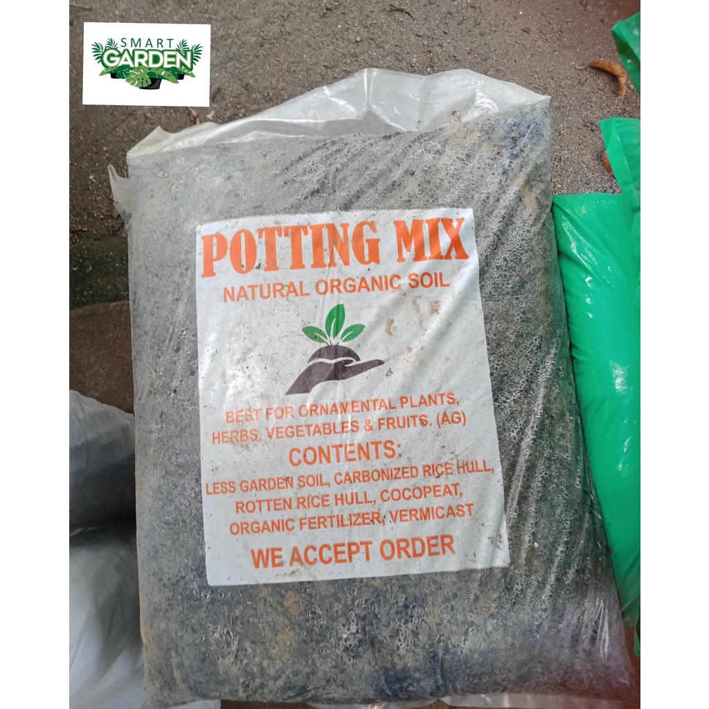 Potting Mix Natural Organic Soil 10Kgs (Less Garden Soil, Rotten and
