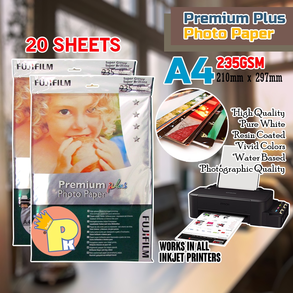 Fuji RC prmium photo paper A4 size Waterproof HD printing paper