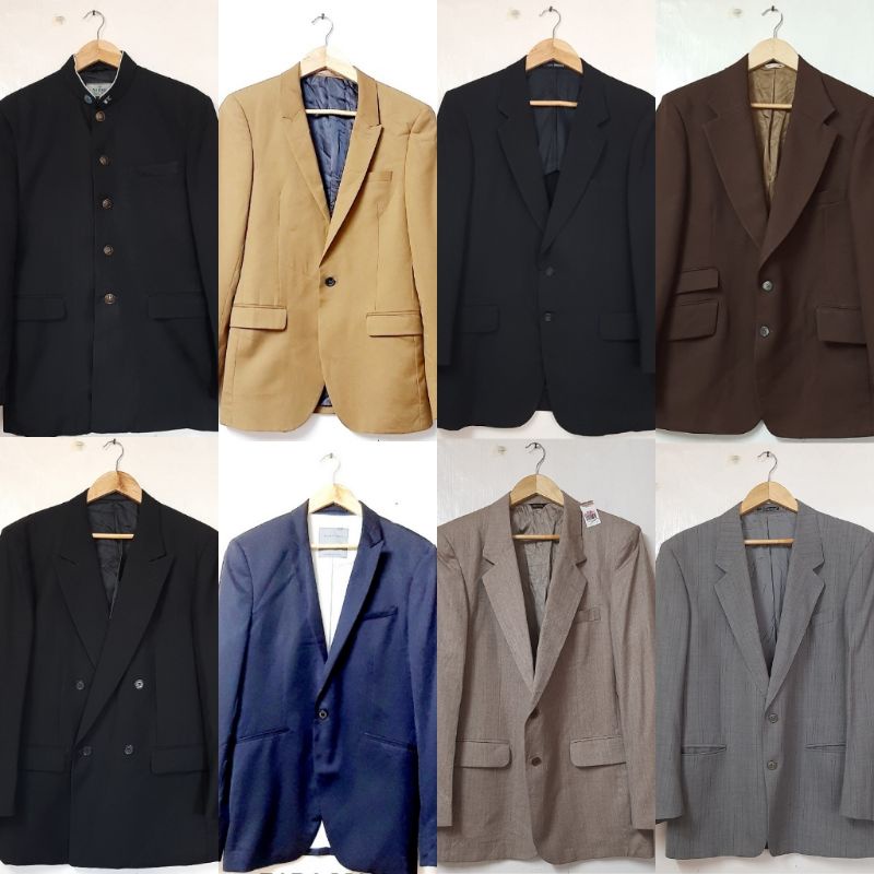 Men's Blazer/Jacket/Coat/Tuxedo 16-22in shoulder width S-2XL (ukay ...