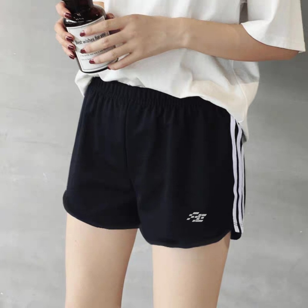  High Waisted Workout Shorts For Women - 4 Mesh