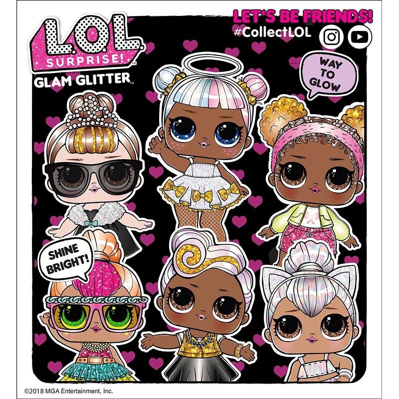 Lol glam glitter series dolls online