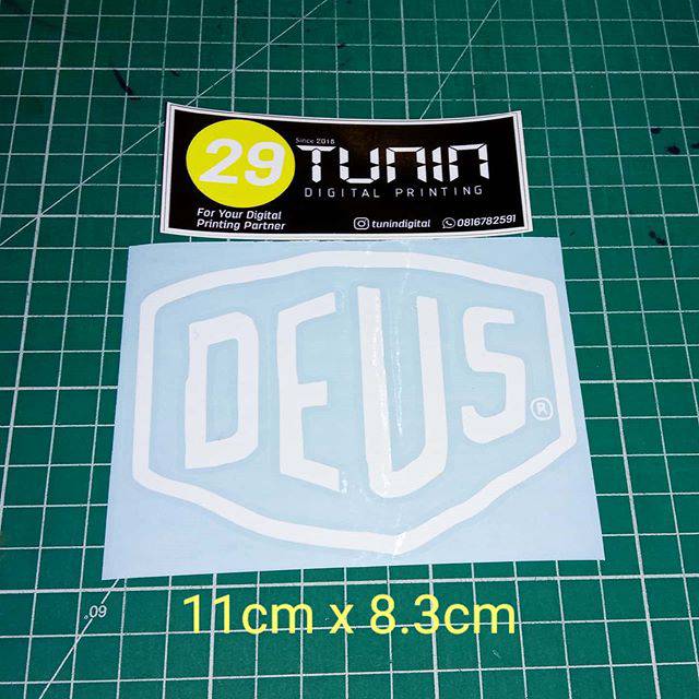 Sticker Cutting sticker Deus Ex Machina Deus | Shopee Philippines