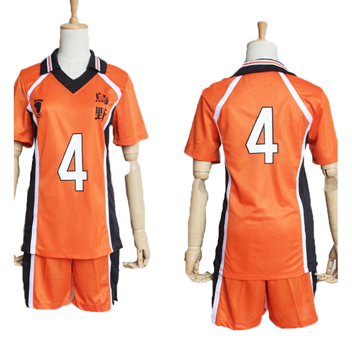Flyself Uomo Haikyuu Felpe con Cappuccio Karasuno High School Volleyball Junior Maniche Lunghe Hoodie Maglione Sweatshirt Cosplay Kageyam Hinata Shoyo Tobio Sportive Felpa