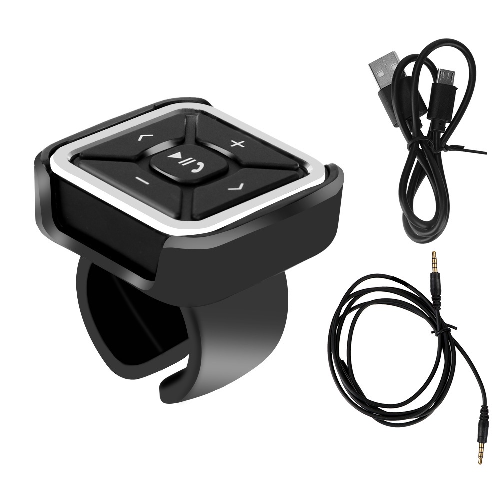 Steering Wheel Remote Control for Media MP3 Music Play Wireless ...