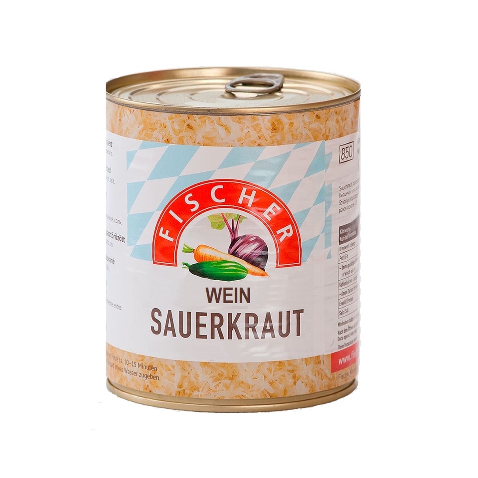 Fischer Wein Sauerkraut/ Pickled White Cabbage 810g Shopee Philippines