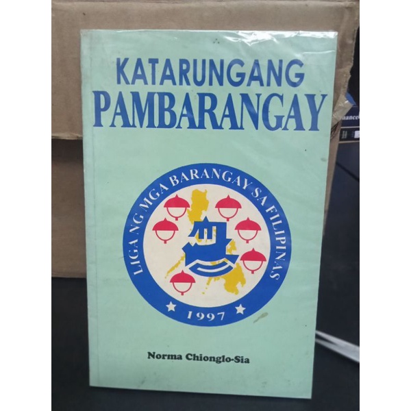 KATARUNGANG PAMBARANGAY//ENGLISH -TAGALOG(reprinted) | Shopee Philippines