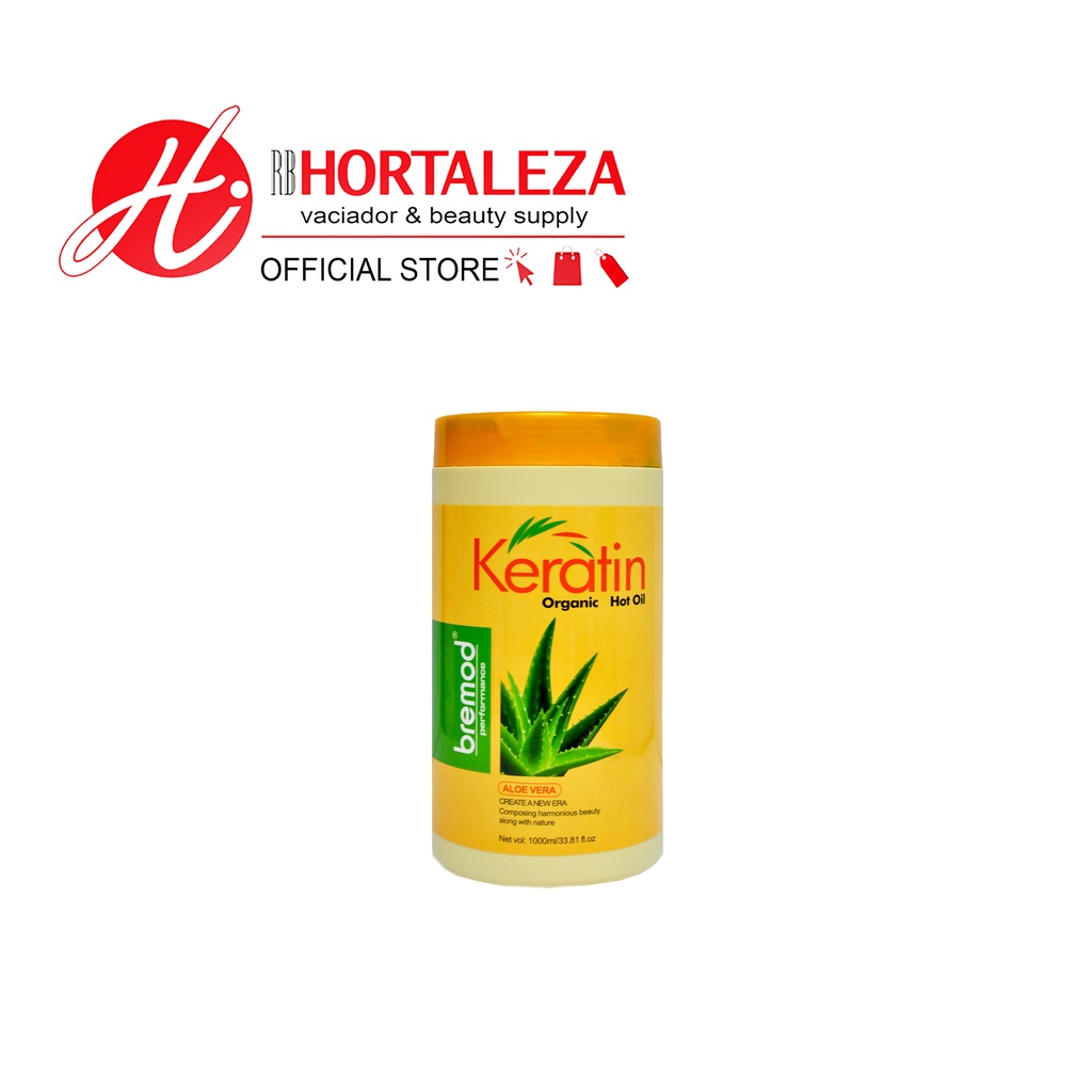 RB Hortaleza Vaciador Online Bremod Keratin Hot Oil Hair Treatment 1000ML Shopee Philippines