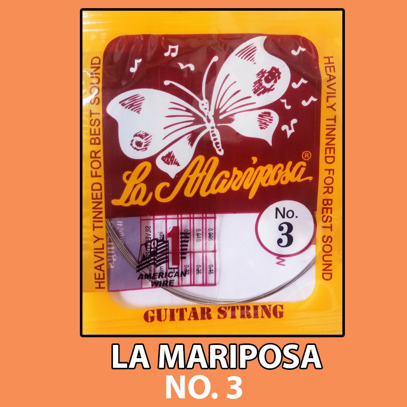 Guitar string #3 (laMariposa)per piece | Shopee Philippines