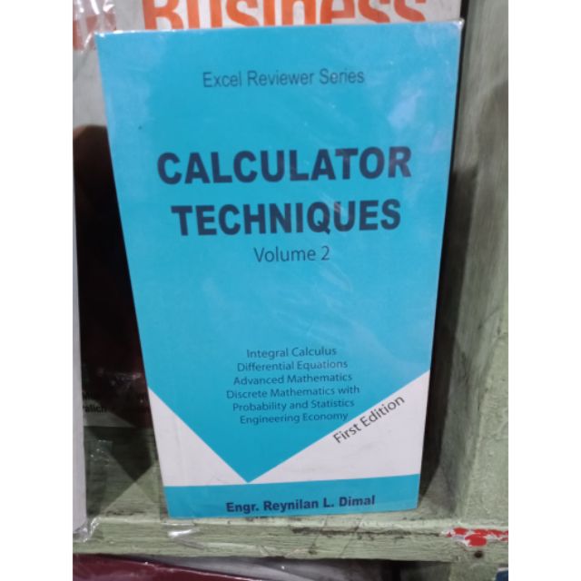 Calculator Techniques Vol 2 | Shopee Philippines