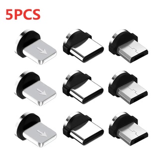 Magnetic Phone Charger Charging Cord Adapter Cable For iPhone Type C Micro  USB.