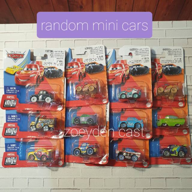 Disney pixars metal mini cars Original | Shopee Philippines