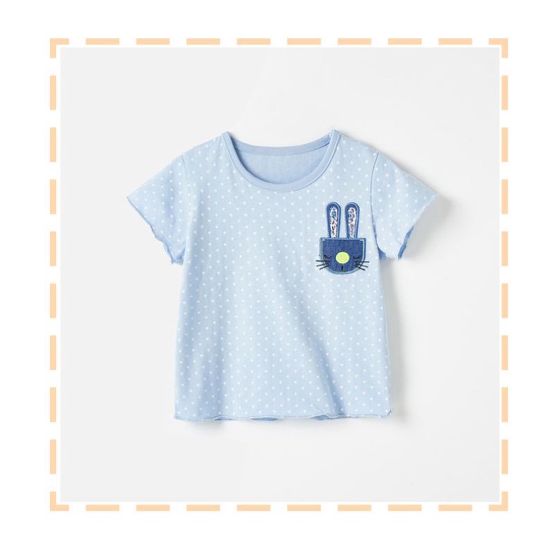 KIDS GIRL RABBIT 3D MALWEE TOP SLEEVE BAJU HARI RAYA KANAK KANAK ...