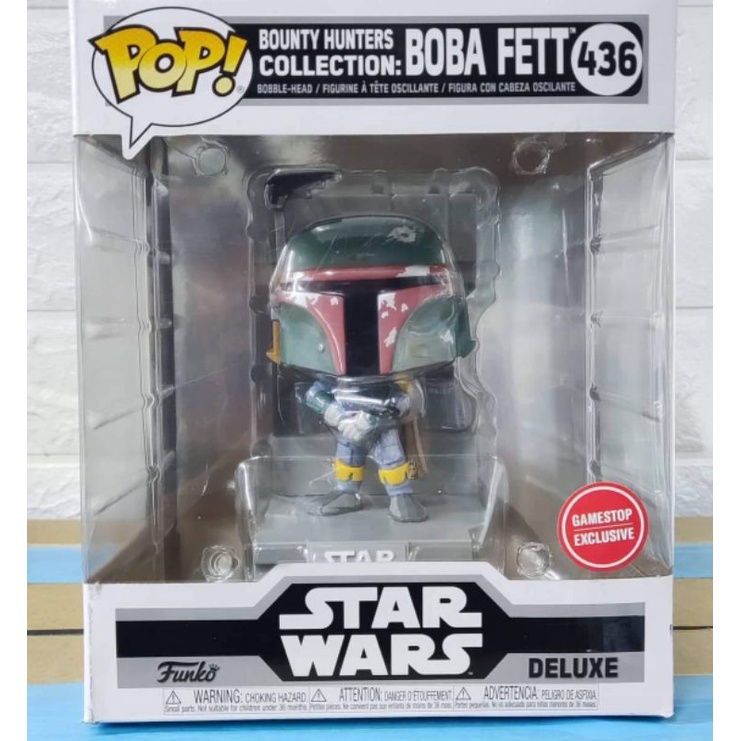 Funko pop #436 Starwars bounty hunter collections: boba fett | Shopee ...