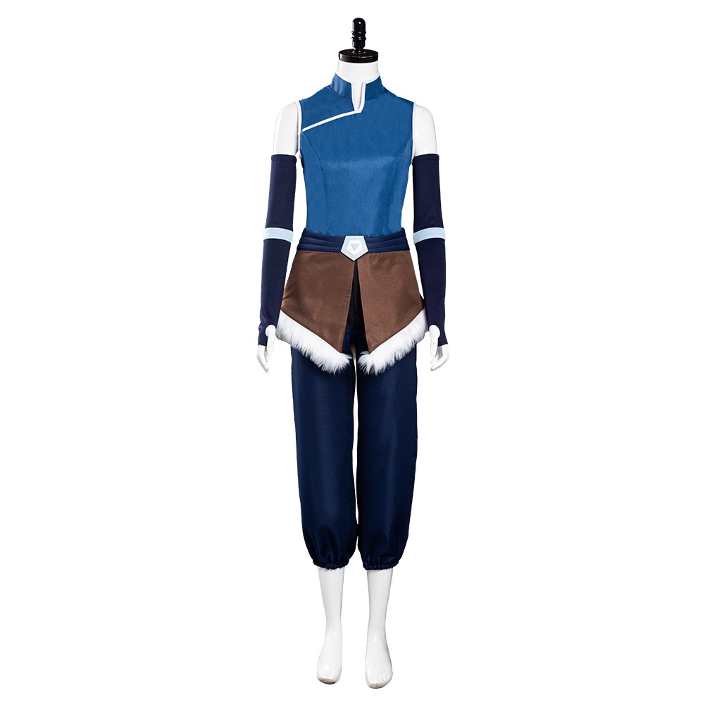 Heodols Airbender Katara Costume Adult Aang Korra Toph Cosplay Outfit Full  Size | Shopee Philippines