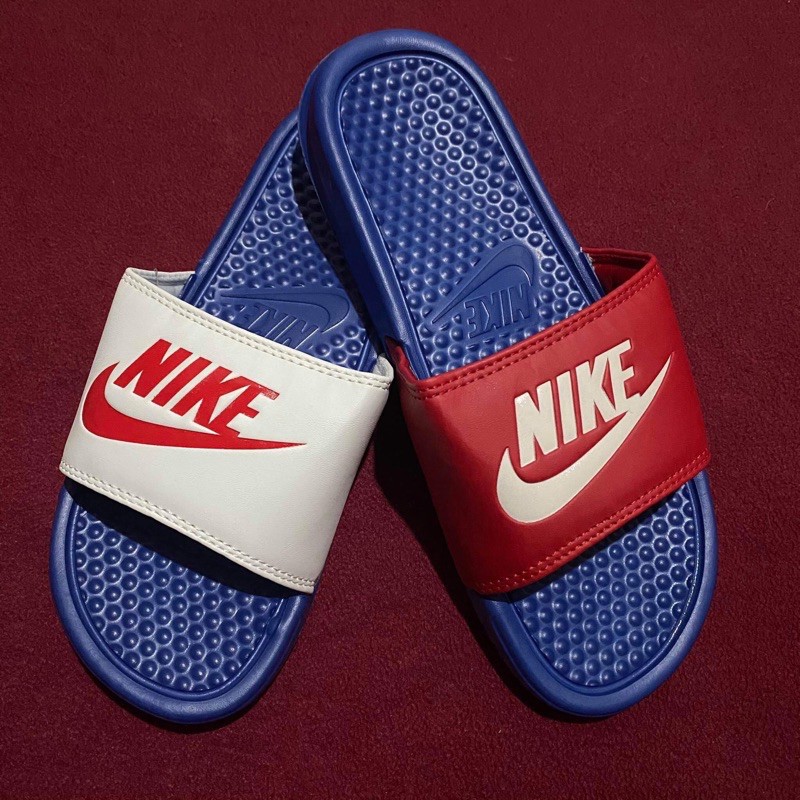 Nike Benassi JDI Game Royal Blue Red White Men Slides (OEM) | Shopee  Philippines