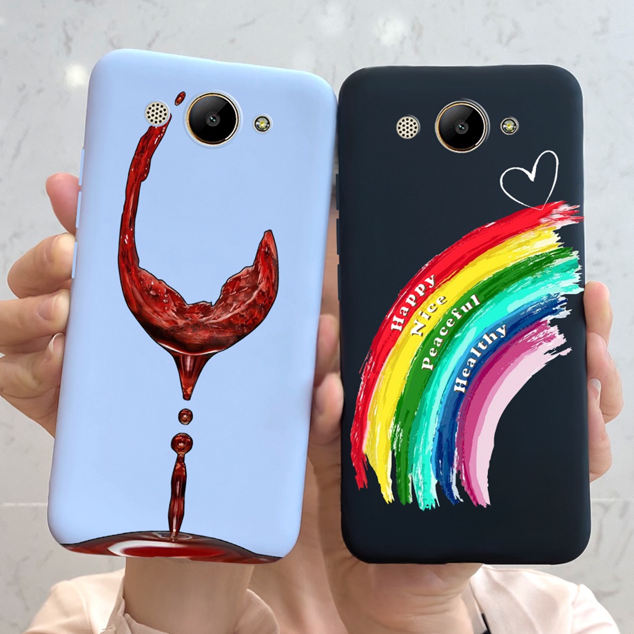 Huawei Y3 2018 Case for CAG L22 Huawei Y 3 2018 CAG L02 Phone Case Soft Silicone Cartoons Painted Shell Shopee Philippines