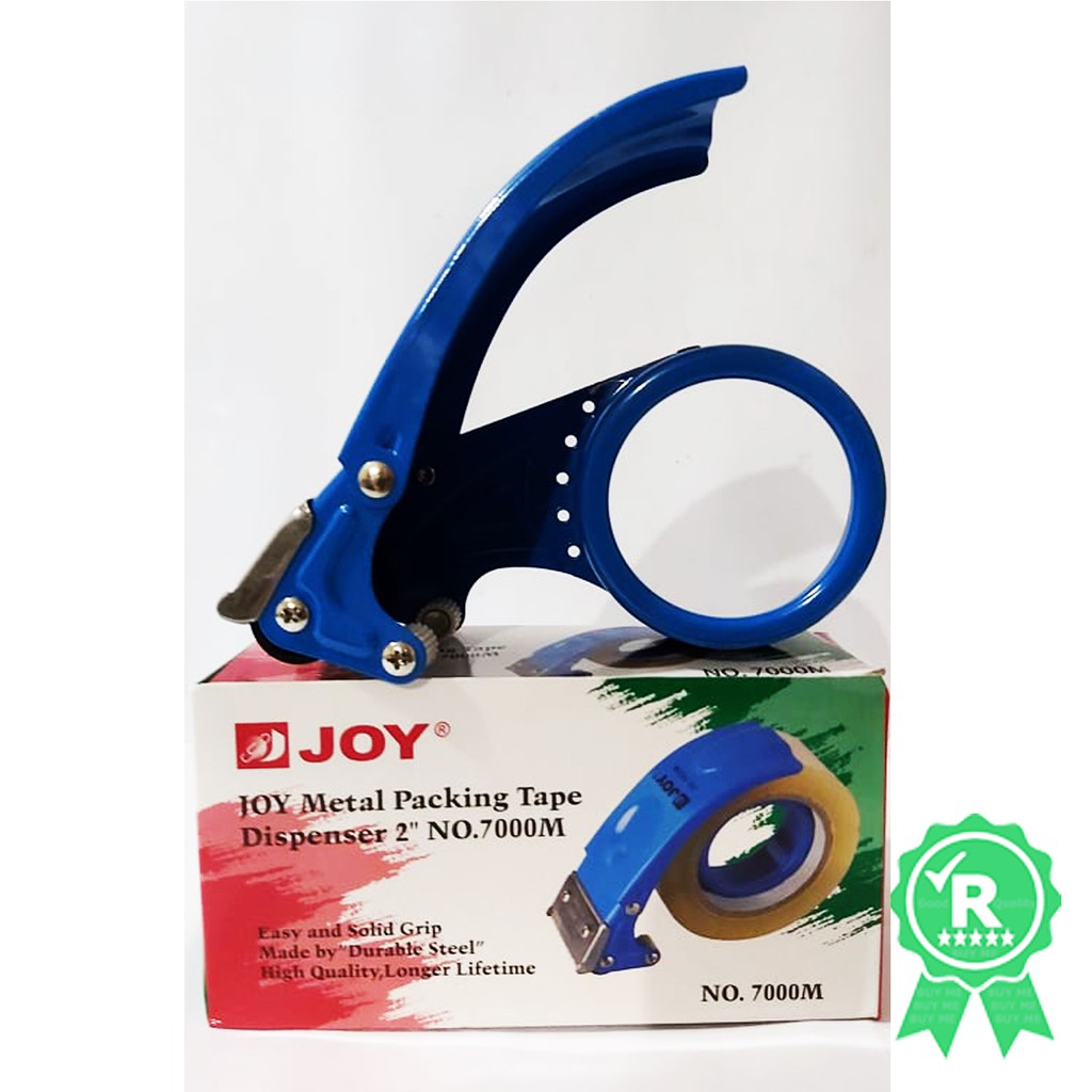 Joy Packaging Tape Dispenser with 2 Clear Packaging Tape – SM Stationery