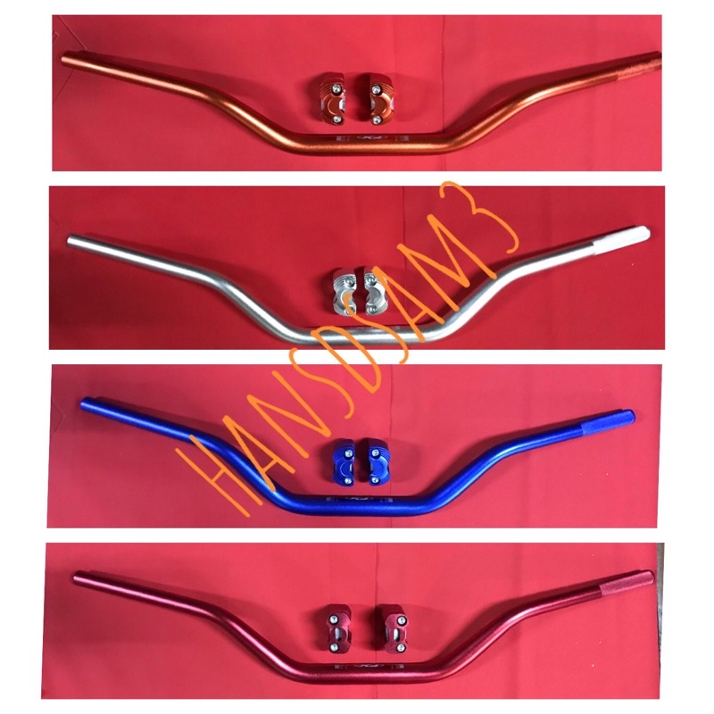 Handle Bar Alloy (FatBar)with Riser pang CB110, SZ, FZ, Gixxer, etc