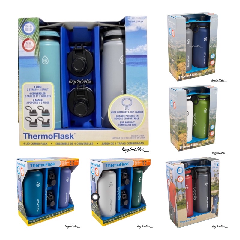 Thermos Bottle Thermoflask Landers Authentic Thermoflask Stainless