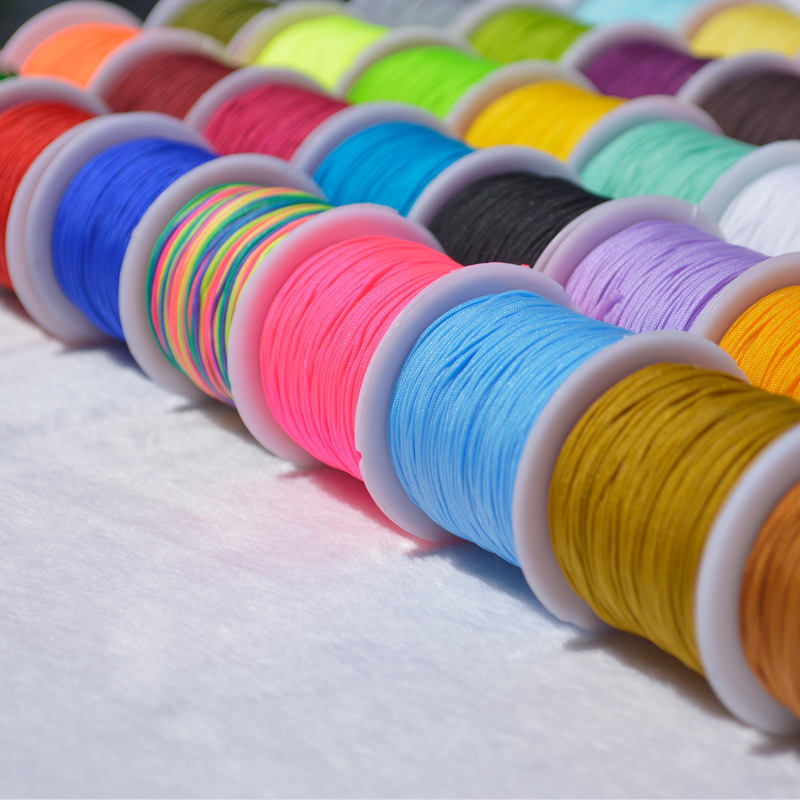 0.8mm 72# Jade Thread Handmade DIY Jewelry Accessories Knit Rope ...