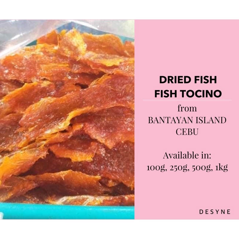 DRIED FISH TOCINO (REDSAL DRIED FISH) Shopee Philippines