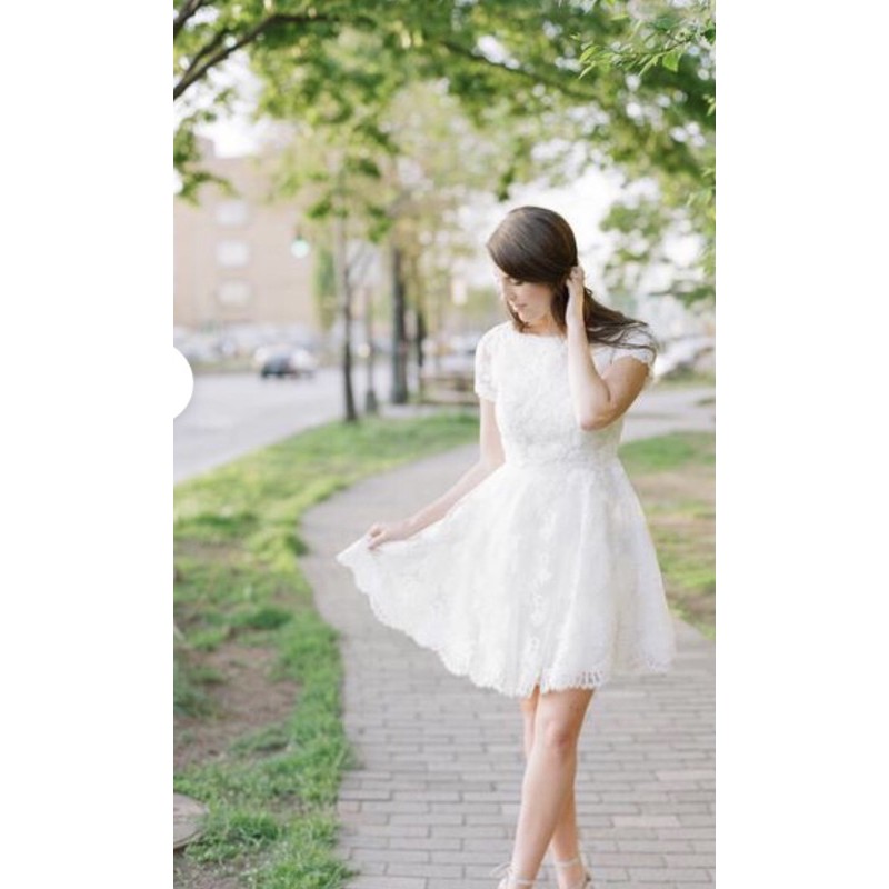 Shein white dress