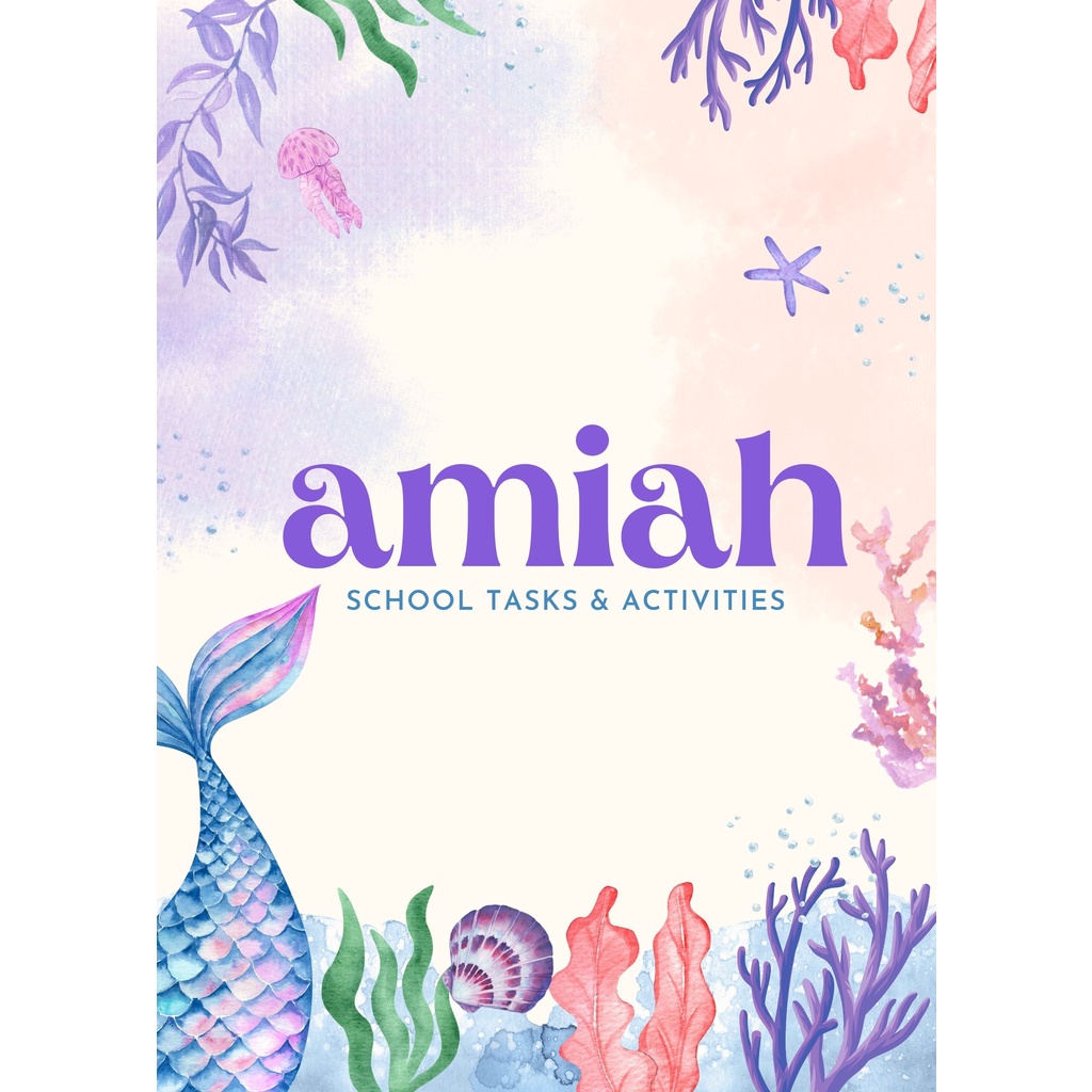 Customized School Planner | Daily Planner for Kids | School Planner ...