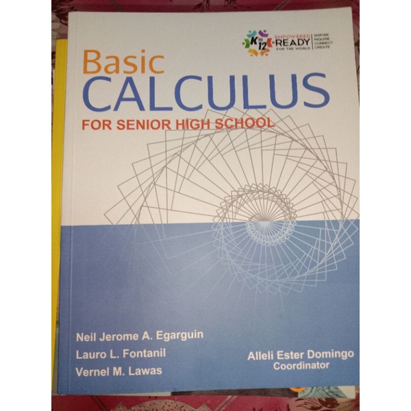 Basic Calculus for senior high school | Shopee Philippines
