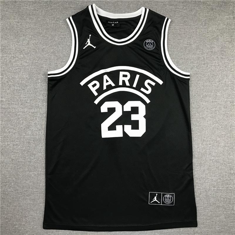 Michael jordan black on sale jersey