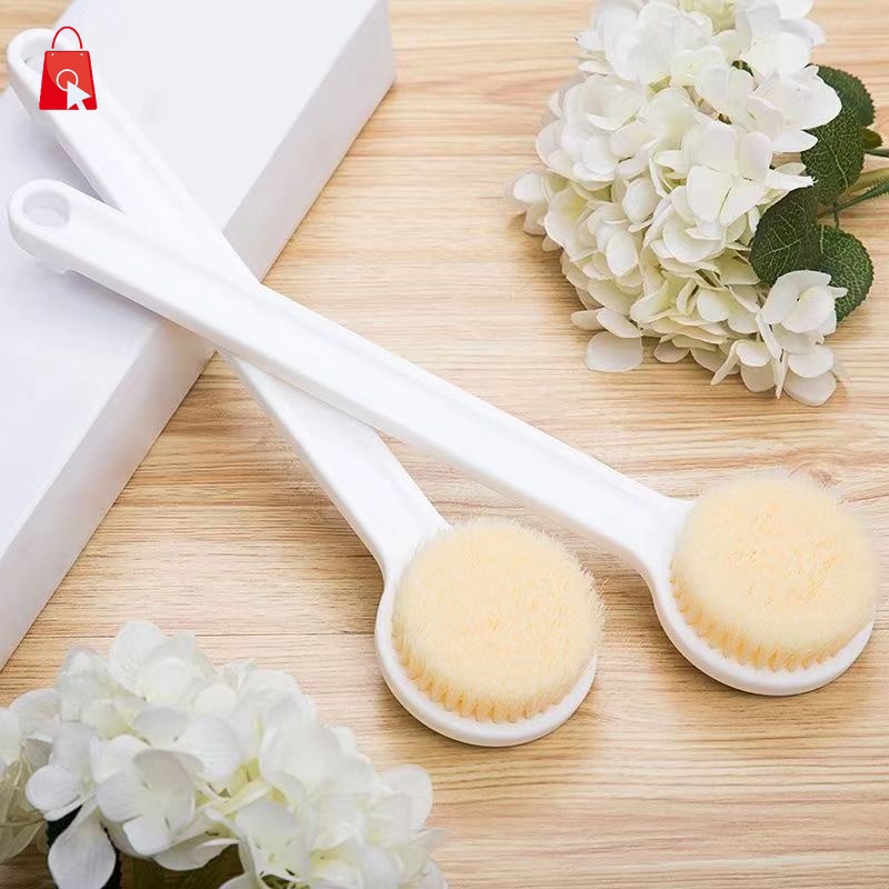 Japanesestyle longhandled softhaired bath brush bath brush back