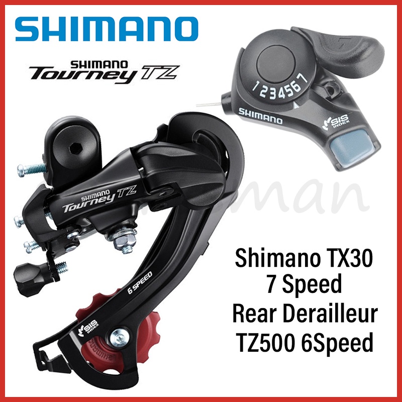 Shimano TX30 Tourney MTB Mountain Bike RD-TZ500 Rear Derailleur