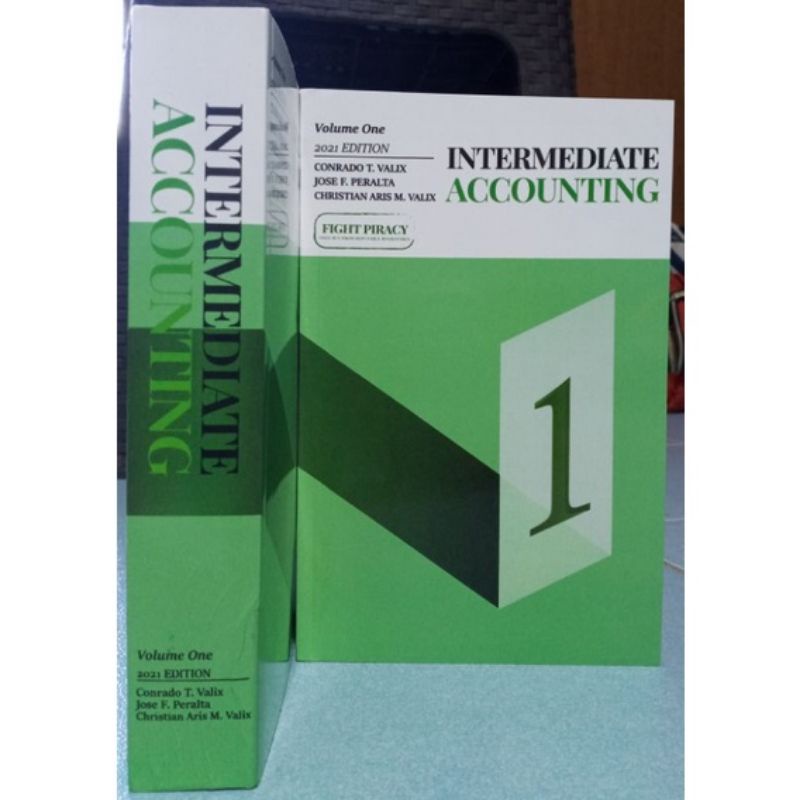 Intermediate Accounting Volume 1 2021 edition Valix | Shopee Philippines