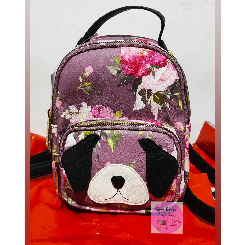 Betsey Johnson Floral Bow Backpack Shopee Philippines