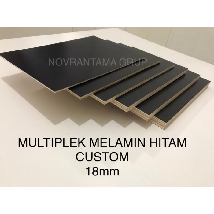 Black Melamine Multiplex 18mm Custom Price /cm2. Custom 18mm Plywood ...