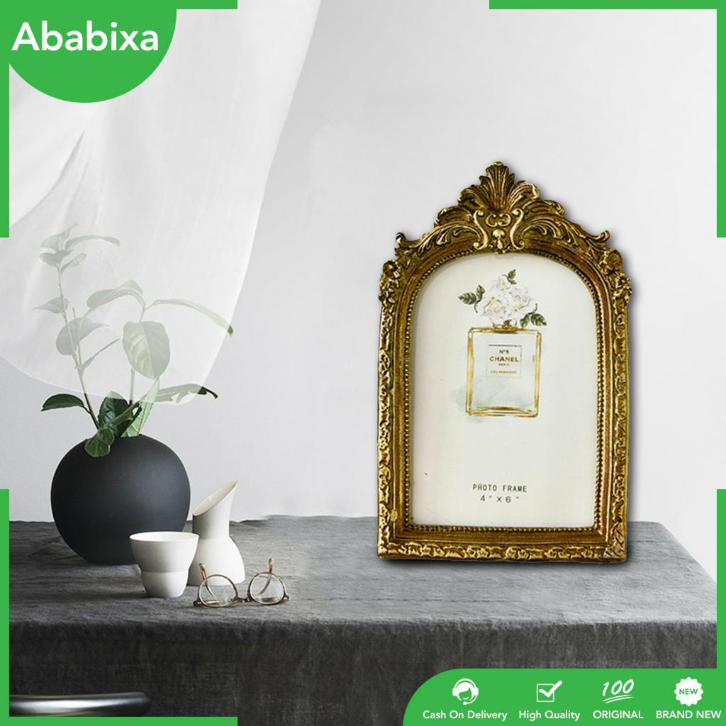 European Gold Picture Frame Wedding Gift Baroque Desktop Freestanding ...