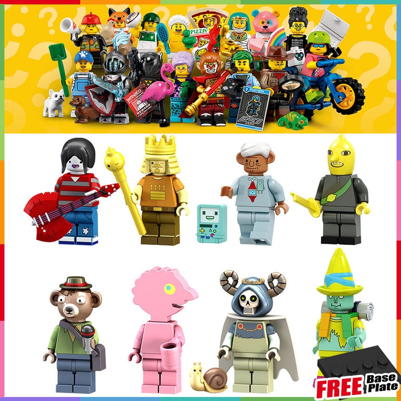 Adventure Time Minifigures Marceline King of Ooo Lich King Lemon Duke