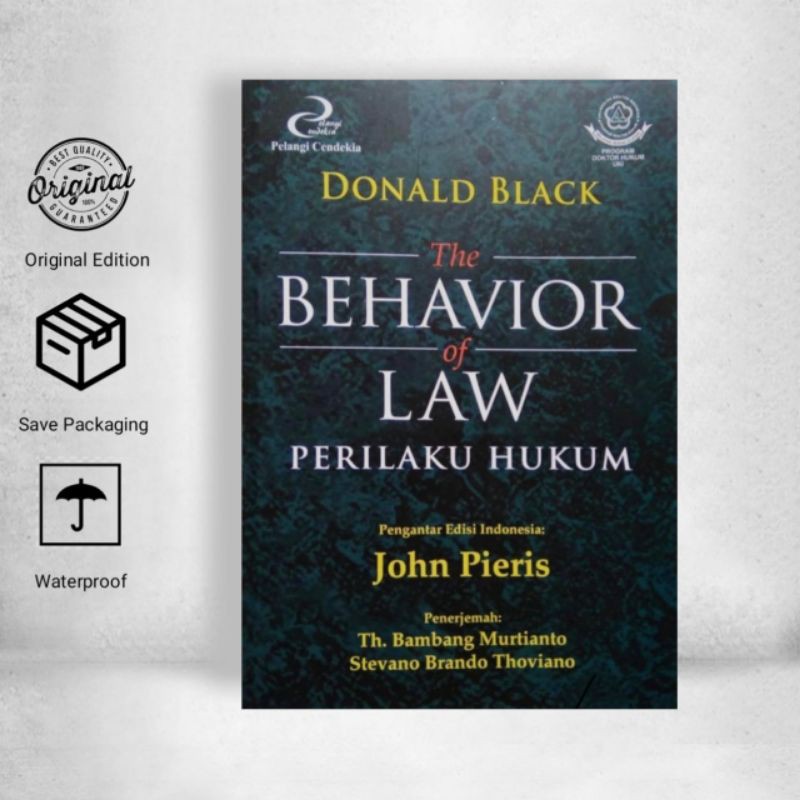 The Behavior of Law Legal Behavior - Donald Black Introduction to ...