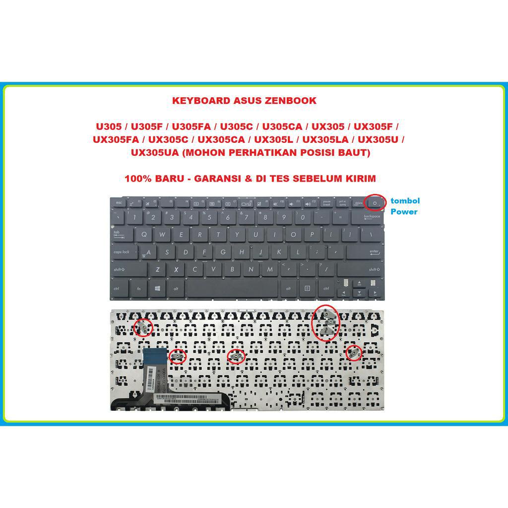 Replacement Keyboard for Asus ZenBook UX305 UX305C UX305L UX305LA