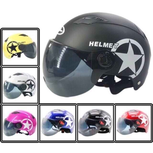 Nutshell helmet cheap with visor