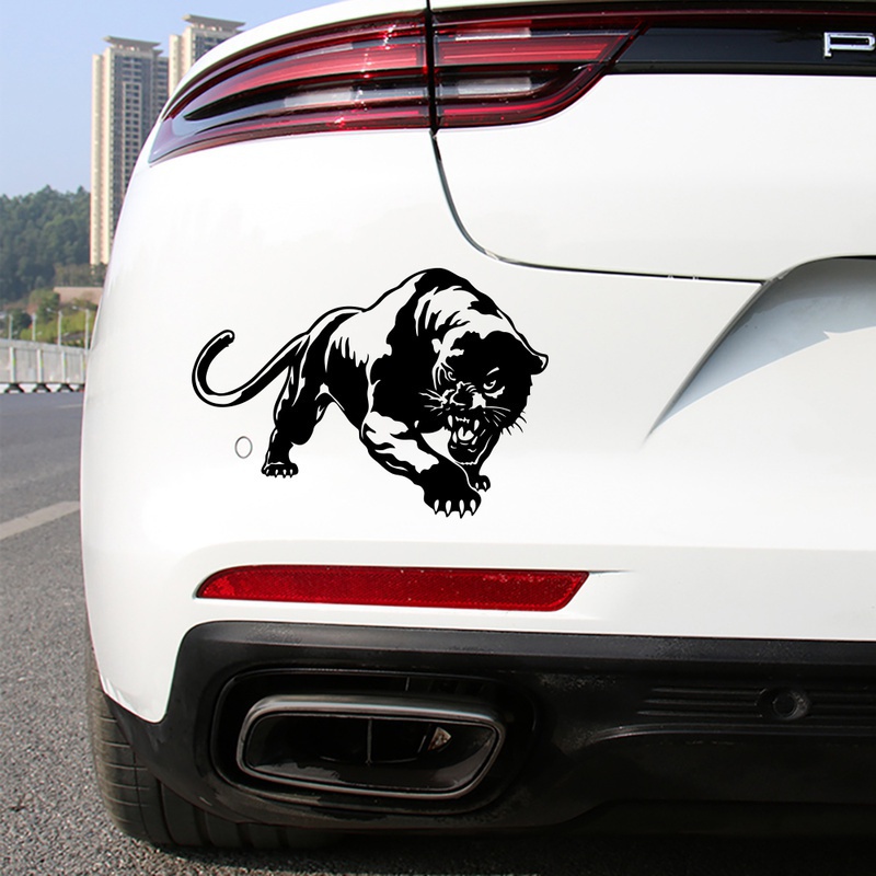 Panther Hunting Personalized Reflective Funny Sticker Car Windows