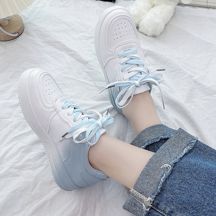 Fashion casual korean style mixed color canvas 2024 shoes sneakers