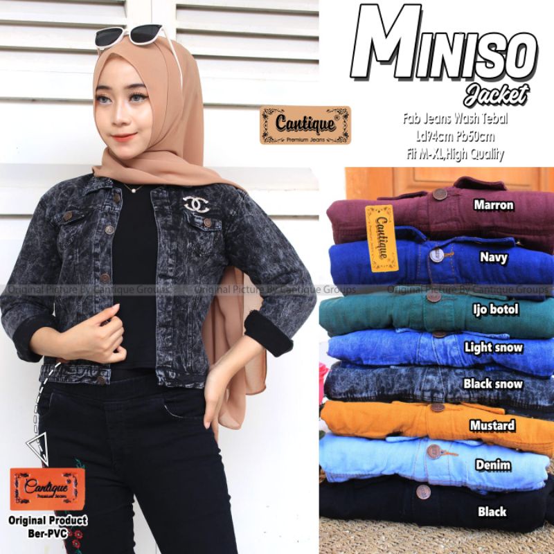 Miniso Jacket by Cantique (No Bross) | Shopee Philippines