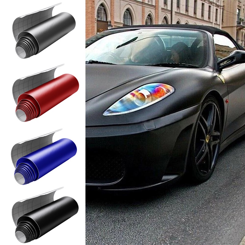 Chrome Car Stickers Mirror Silver Vinyl Wrap Film Decal / Brushed PVC ...