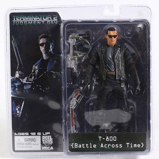 NECA Terminator 2: Judgment Day T-800 Arnold Schwarzenegger PVC Action ...