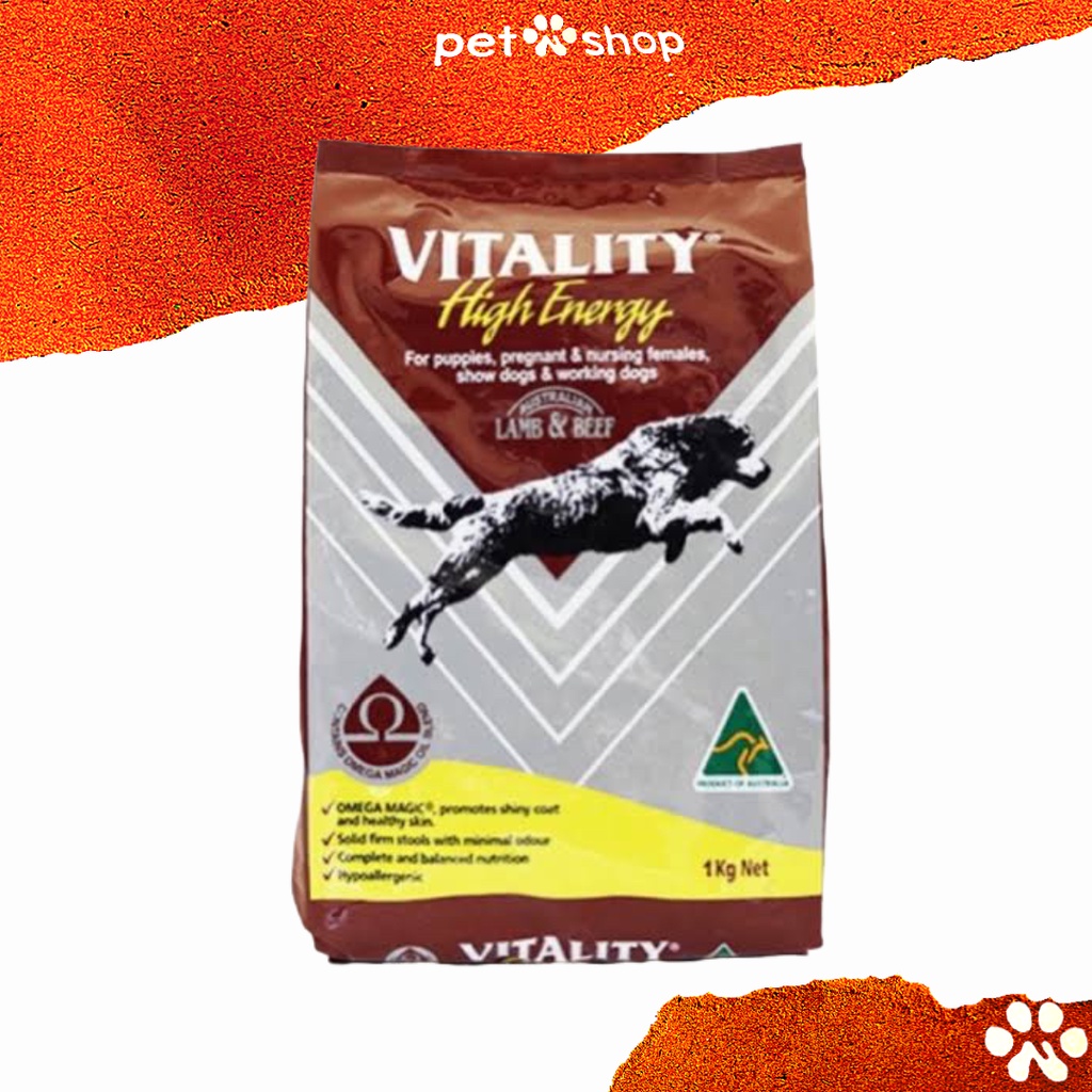 Vitality high hotsell energy puppy