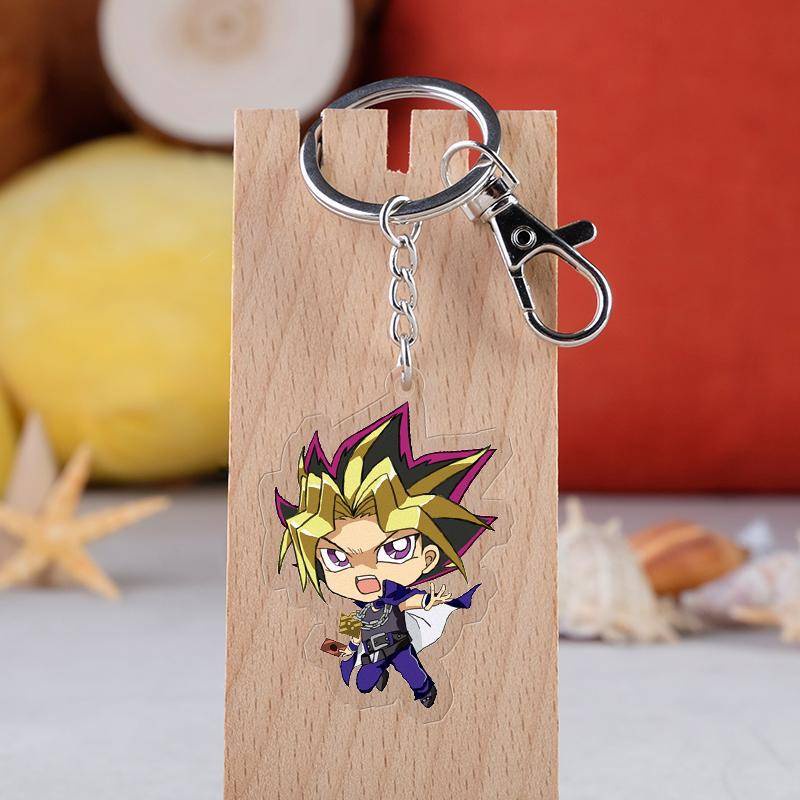 Yu Gi Oh Pendant Keychain Anime Duel Monsters Cartoon Figure Mutou Yugi ...
