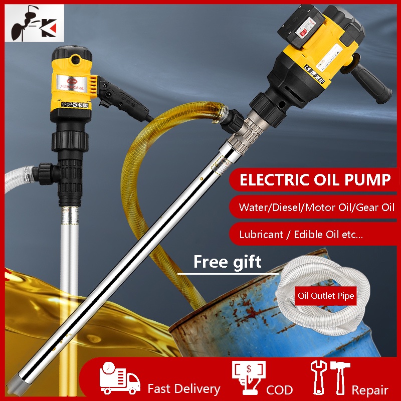 Electric Oil Pump 850W/1000W Oil drum pumping device Diesel, Engine oil