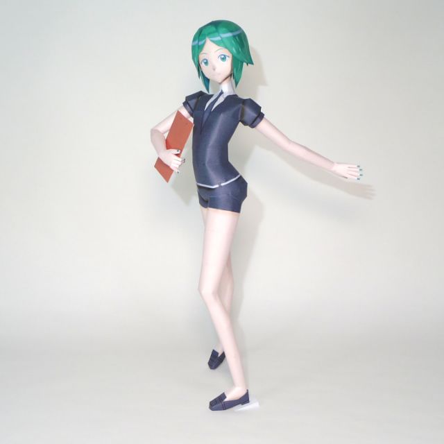 Phosphophyllite anime girl paper model [ Houseki no Kuni ] | Shopee ...