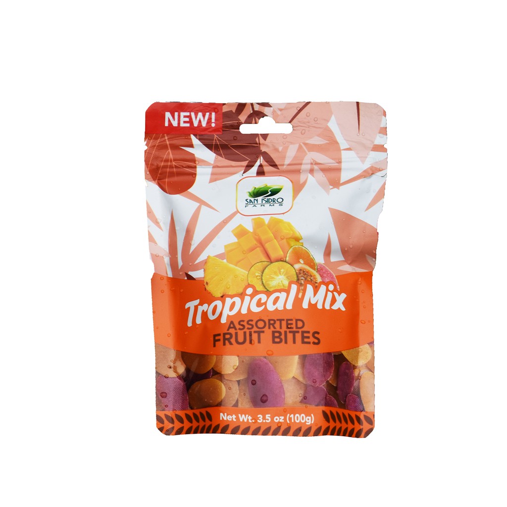 Tropical Mix Fruit Bites 100 grams Shopee Philippines